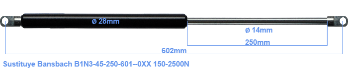 Bansbach B1N3-45-250-601--0XX
