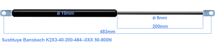 Bansbach K2X3-40-200-484--0XX