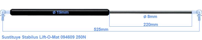 Stabilus Lift-O-Mat 094609
