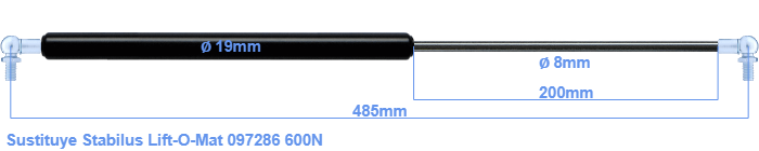 Stabilus Lift-O-Mat 097286