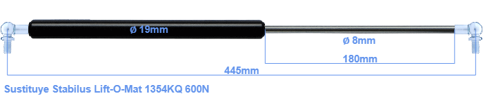 Stabilus Lift-O-Mat 1354KQ
