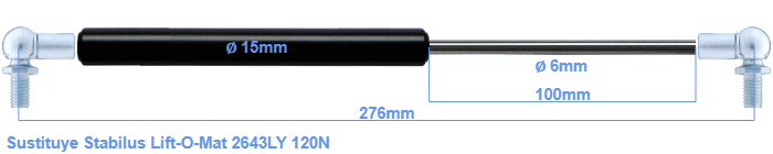 Stabilus Lift-O-Mat 2643LY