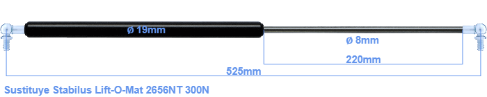 Stabilus Lift-O-Mat 2656NT