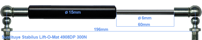 Stabilus Lift-O-Mat 4908DP