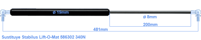 Stabilus Lift-O-Mat 586302