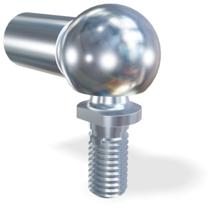 M10 Articulación angular acero inoxidable 304 (max. 2130N)