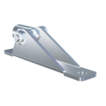 M8 Ojal (19mm) con soporte base acero inoxidable 304